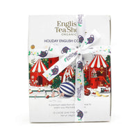 English Tea Shop Holiday White Prism 12tea pyramid tea bags